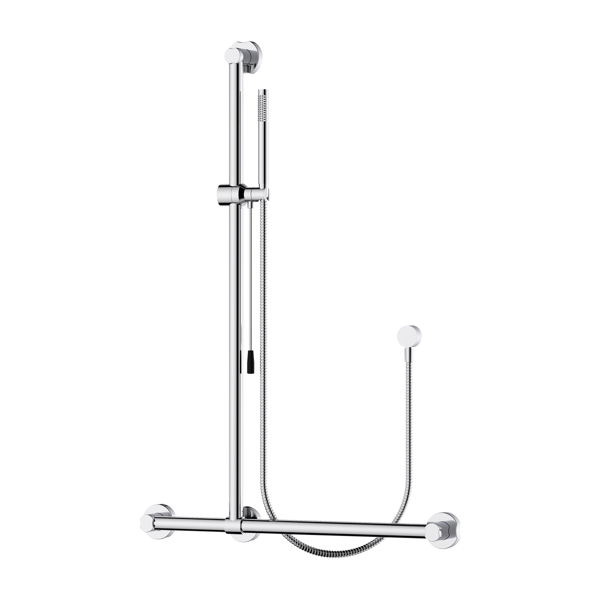 Accessible Rail Shower Chrome