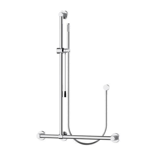 Accessible Rail Shower Chrome