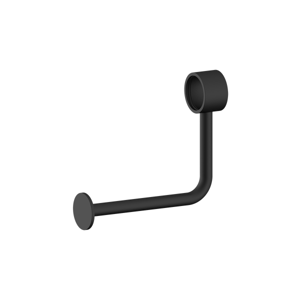 Grab Rail Toilet Roll Holder Matte Black