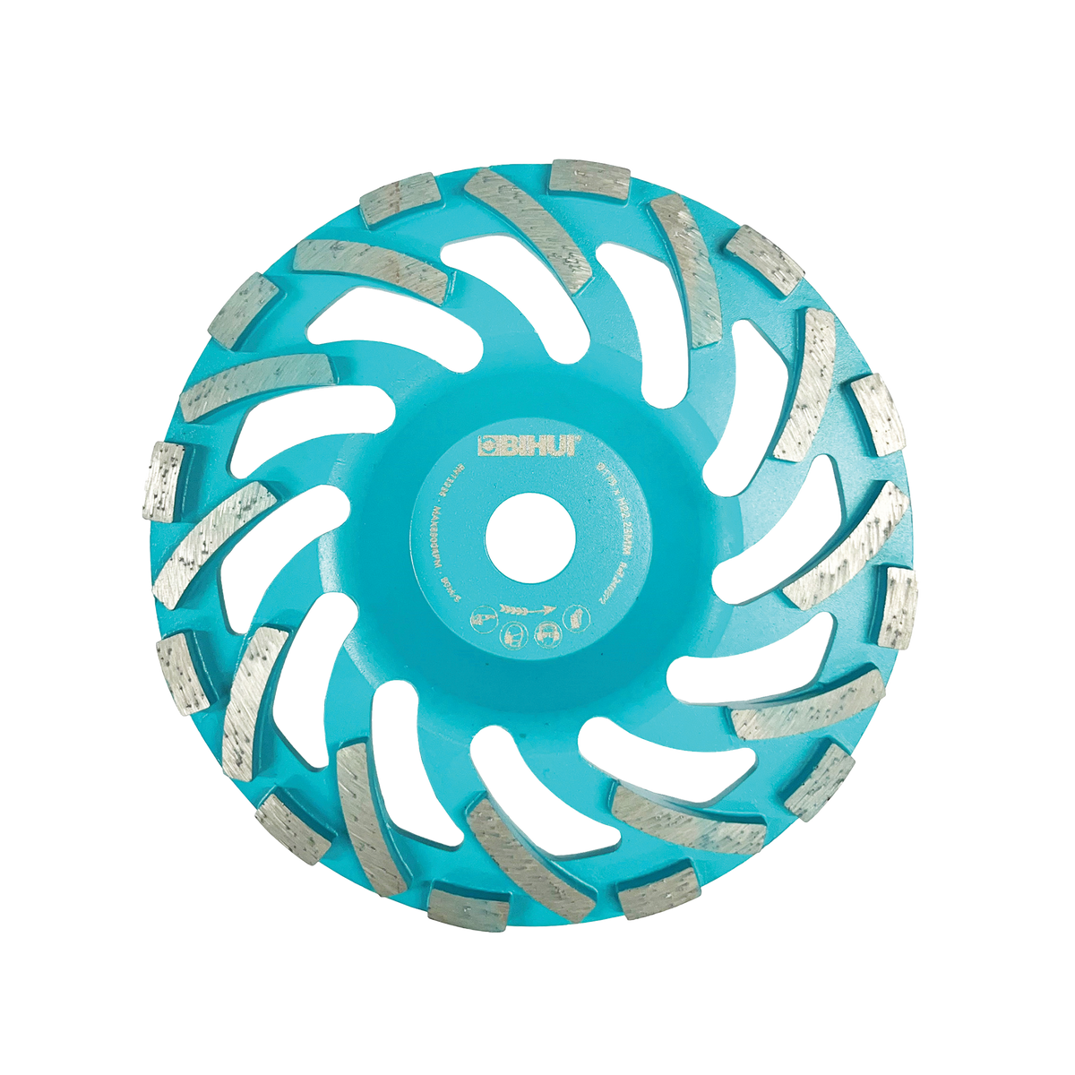 Turbo Fan Cup Grinding Wheel 175mm