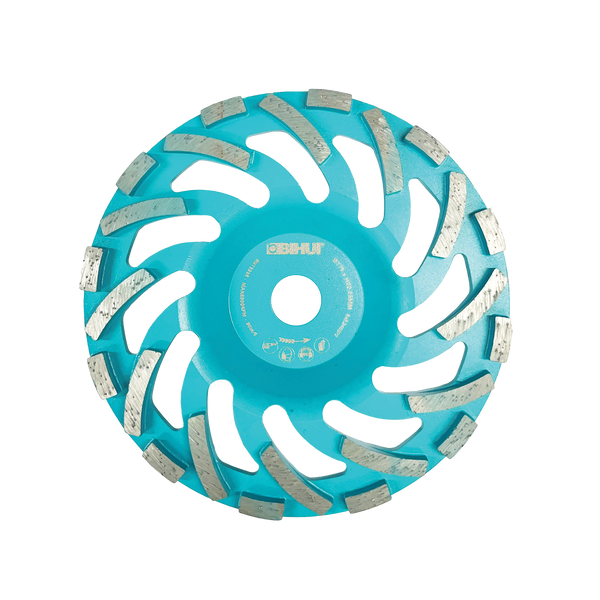 Turbo Fan Cup Grinding Wheel 175mm