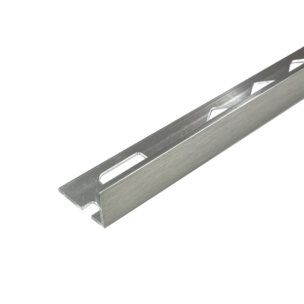 L Angle Aluminium Brushed Silver 9 x 3000mm