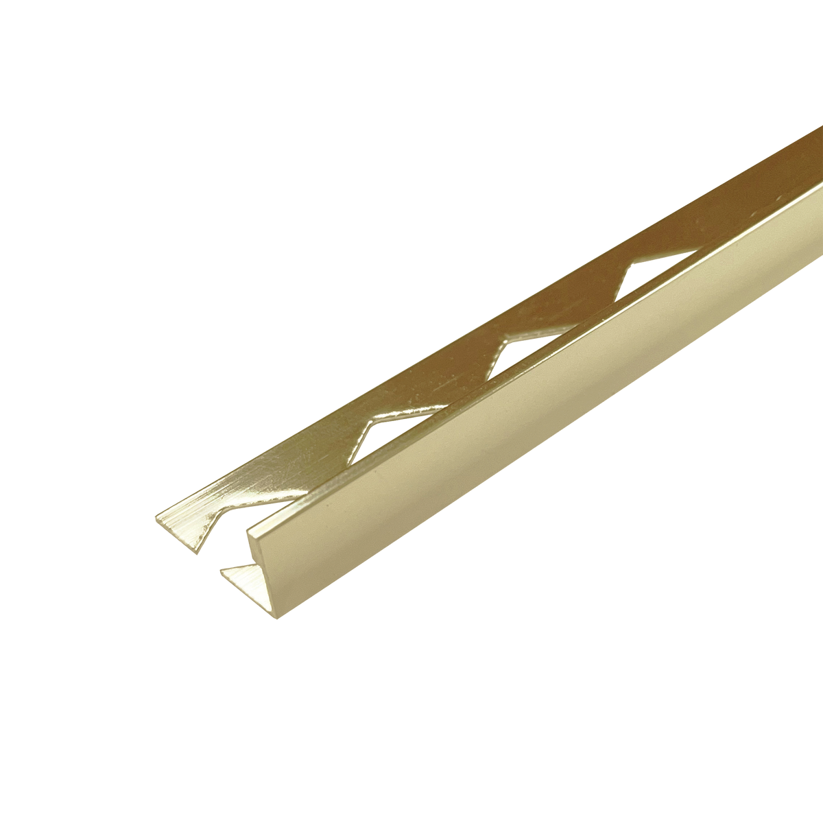 Spectrim L Aluminium Bright Gold 9 x 3000mm