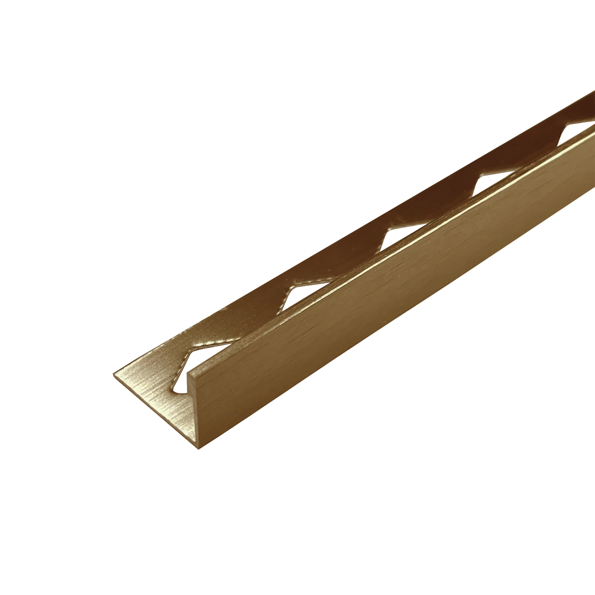 Spectrim L Aluminium Brushed Copper 12 x 3000mm
