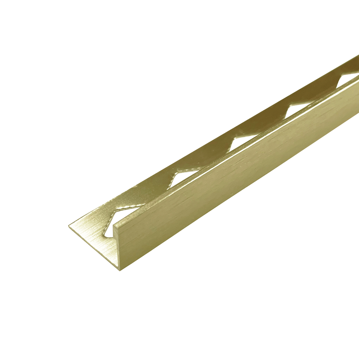Spectrim L Aluminium Brushed Gold 12 x 3000mm