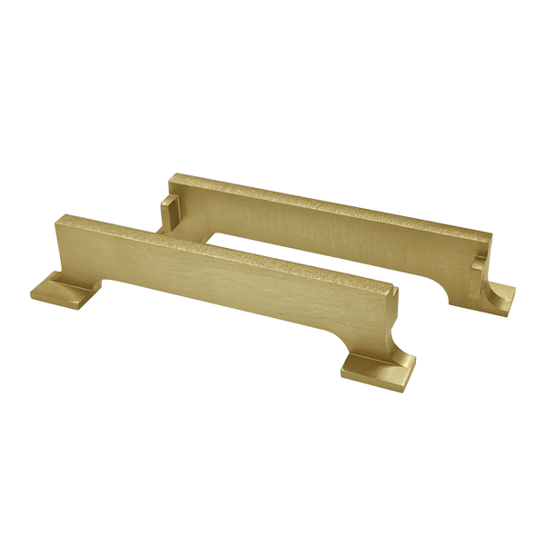 Internal End Caps Alumin Brushed Gold 21mm 2 Pack