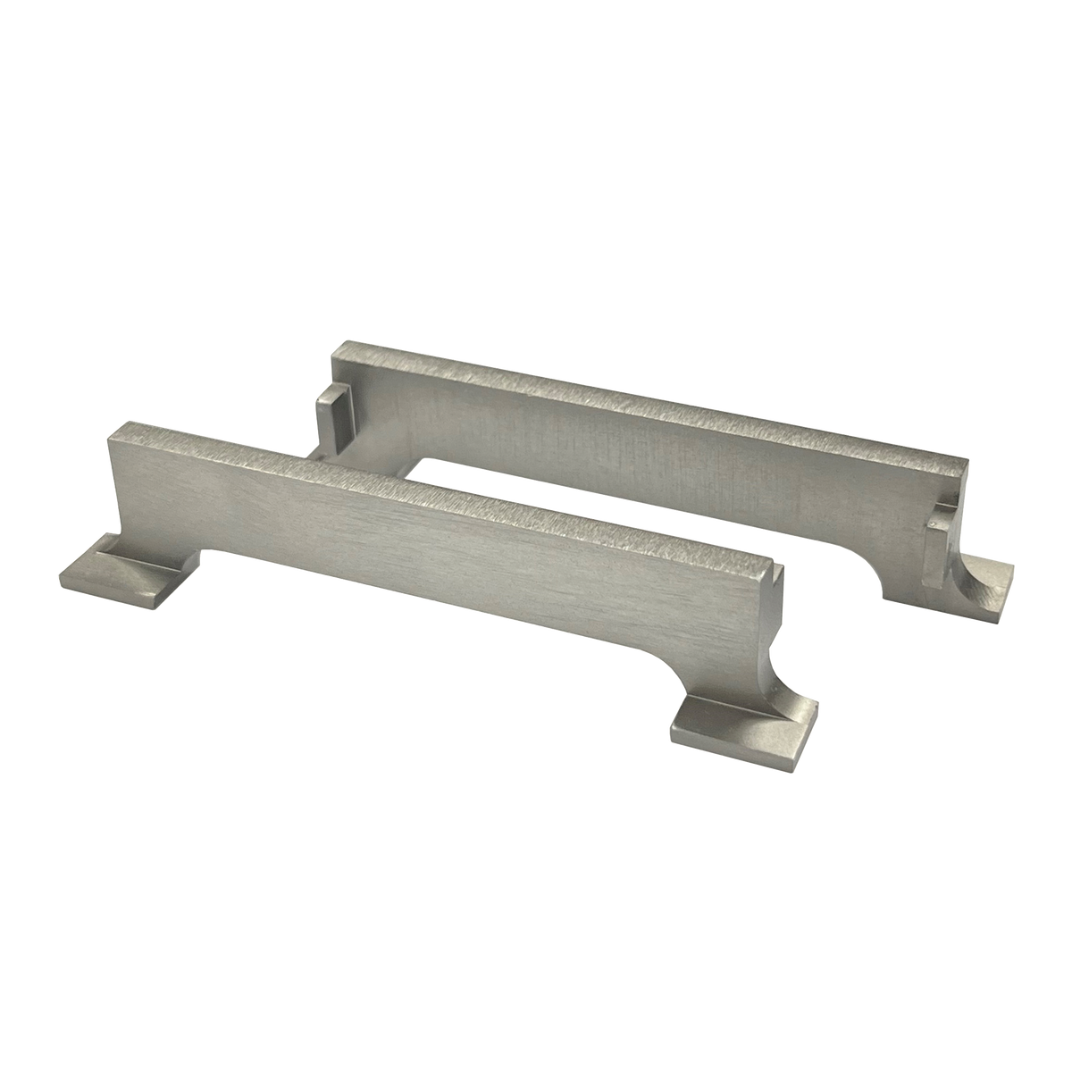 Internal End Caps Alumin Brushed Nickel 21mm 2 Pack
