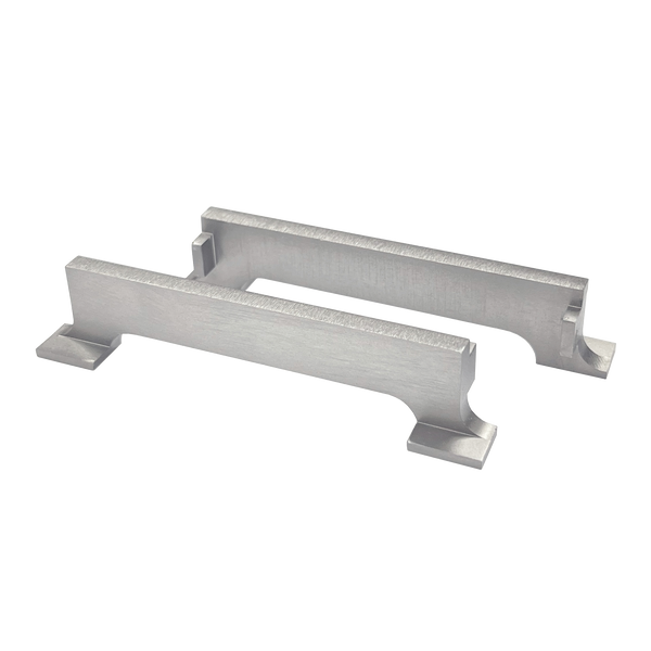 Internal End Caps Alumin Brushed Silver 21mm 2 Pack
