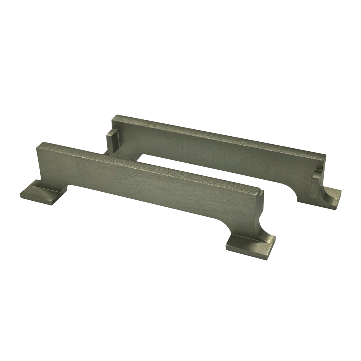 Internal End Caps Alumin Brushed Gunmetal 21mm 2 Pack