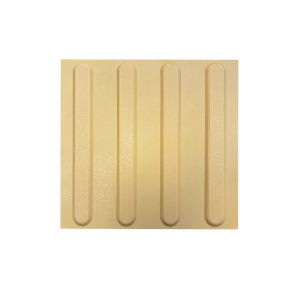 Directional Butyl Self Adhesive Yellow 300x300x8 Pkt3