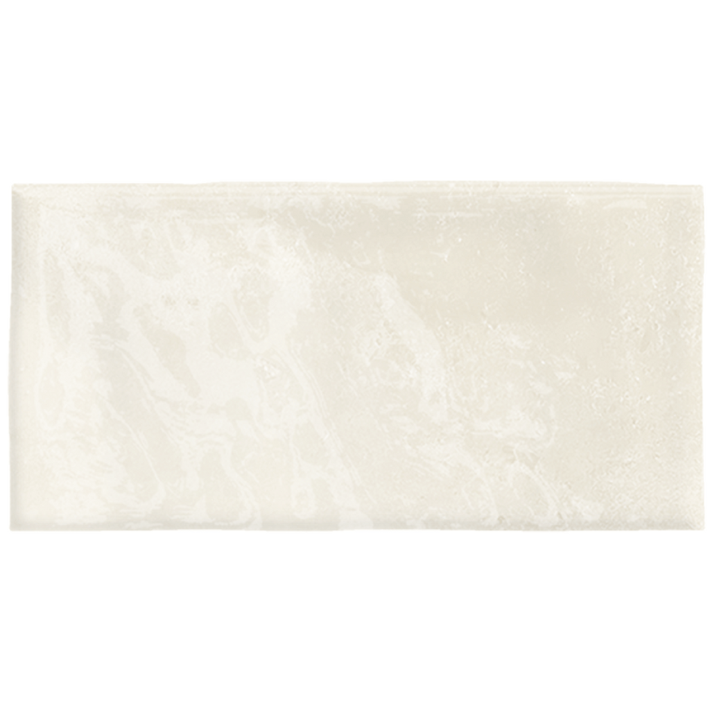 White Blend Structured Gloss Tile