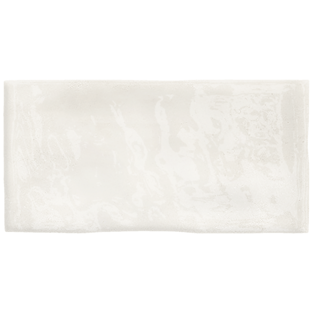 White Blend Structured Gloss Tile