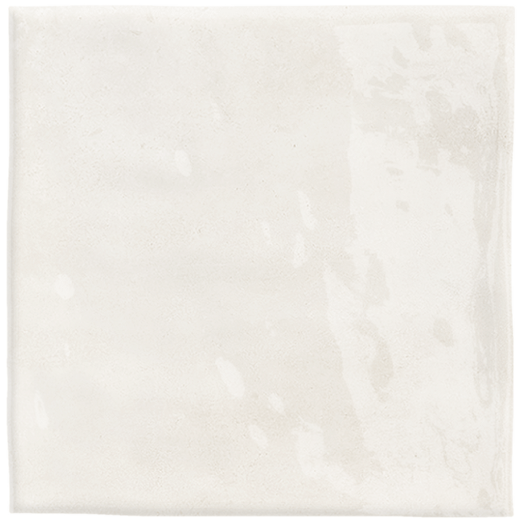Retreat White Blend Structured Gloss Tile