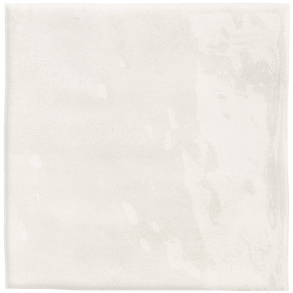 Retreat White Blend Structured Gloss Tile