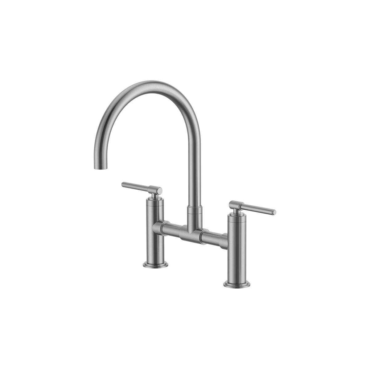 Exposed Sink Mixer Brushed Nickel