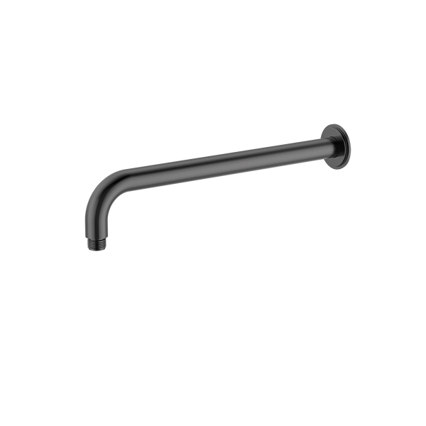 Shower Arm 400 Brushed Gun Metal