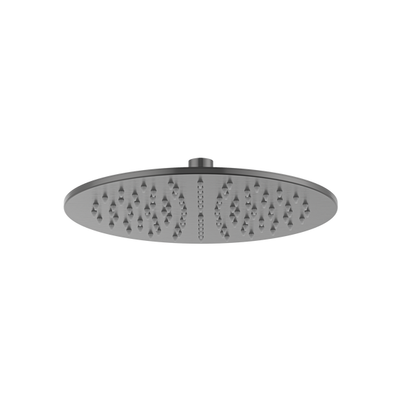 Shower Head 250 Brushed Gun Metal