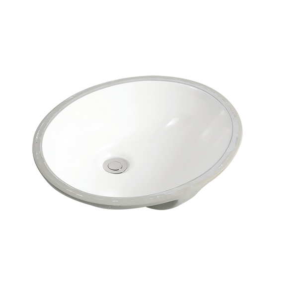Oval Undermount Basin NTH Gloss White 465x385