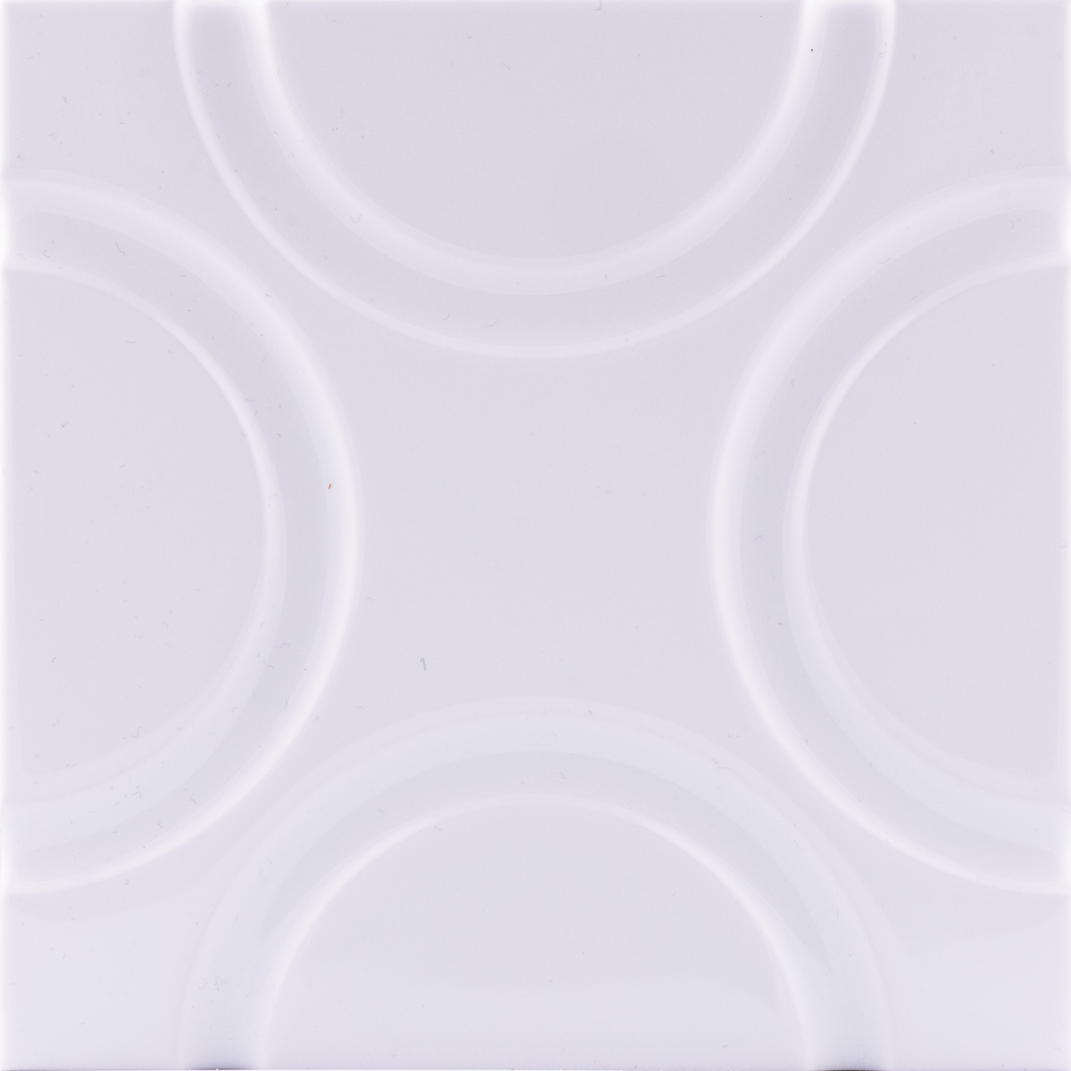 Orbit White Embossed Gloss Tile