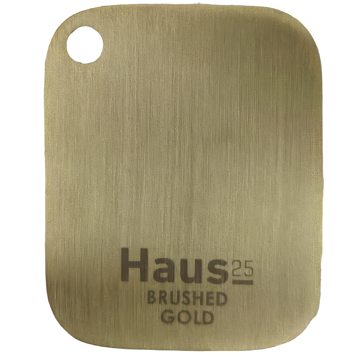 Brushed Gold Sample