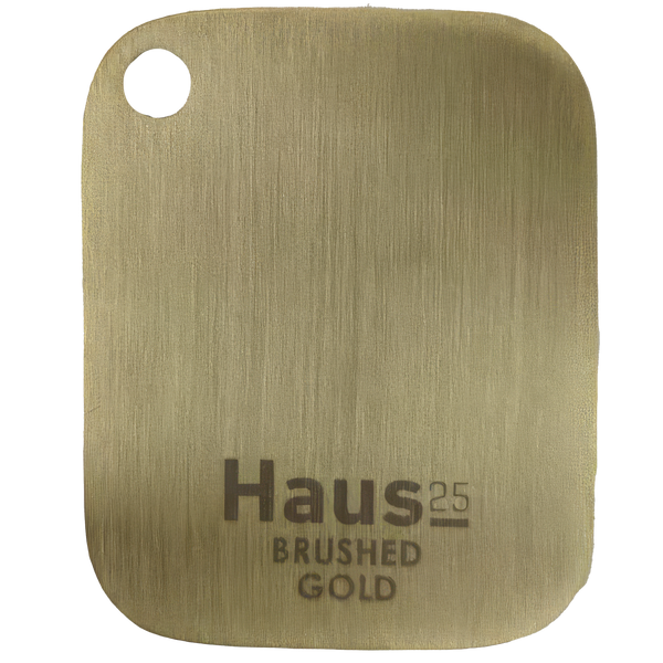 Brushed Gold Sample
