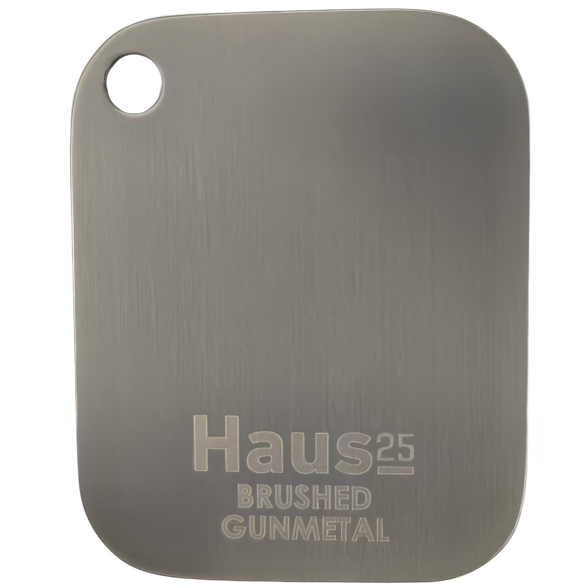 Brushed Gunmetal Sample