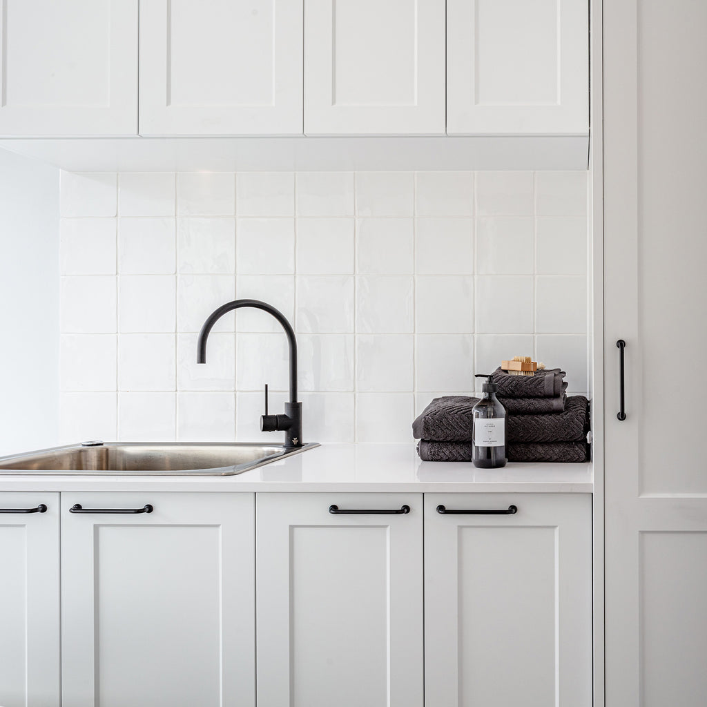 White Gloss Tile - lifestyle view