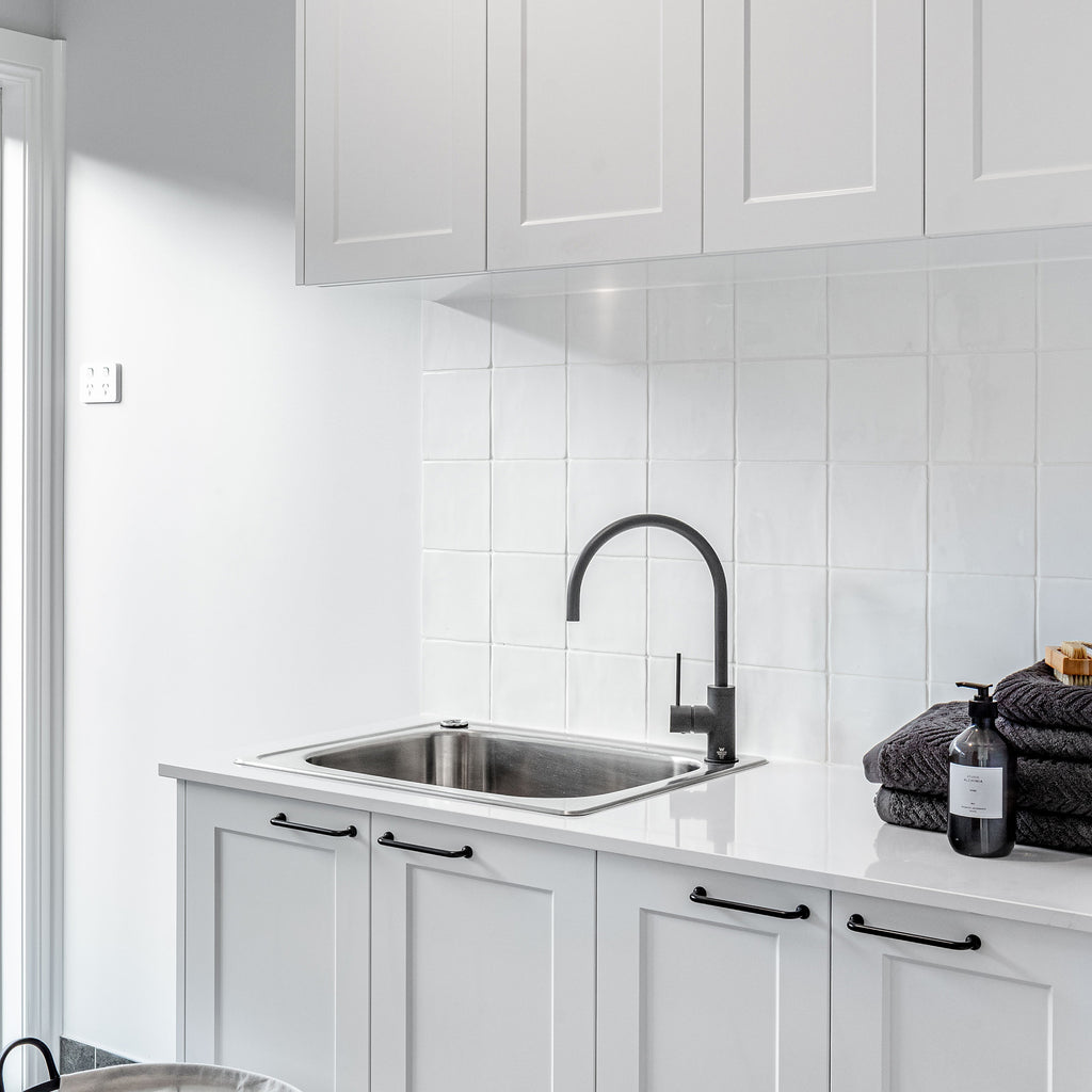White Gloss Tile - lifestyle view