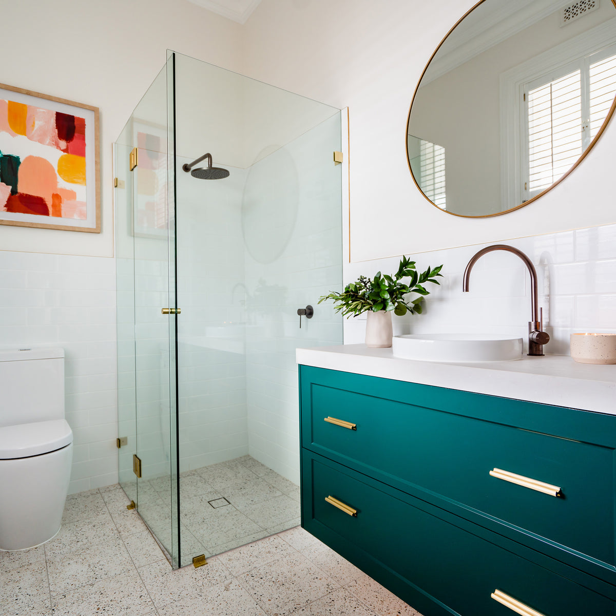 White Gloss Tile - lifestyle view