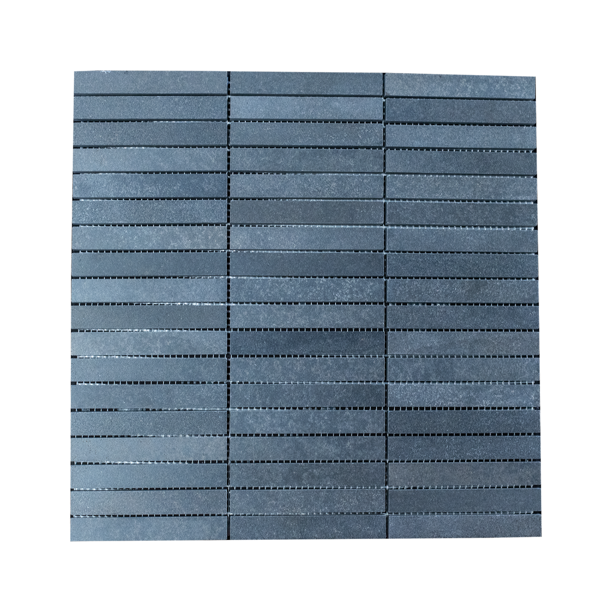 Natural Stone Ash Basalt Fingers Honed Mosaic (Pack of 4)