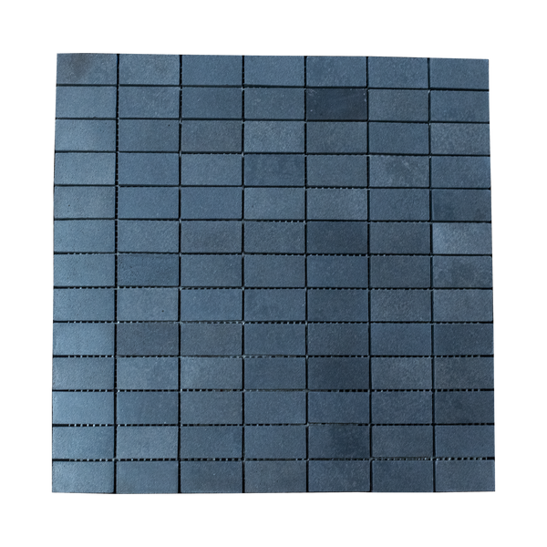 Natural Stone Ash Basalt Sticks Honed Mosaic (Pack of 4)
