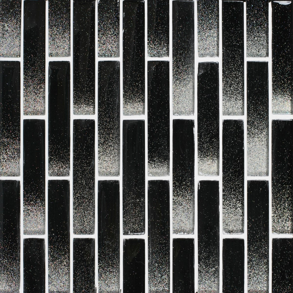 Glass Black Mosaic