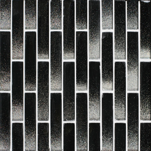 Glass Black Mosaic
