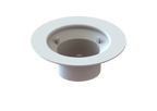 Puddle Flange 100x100x100mm Pvc White