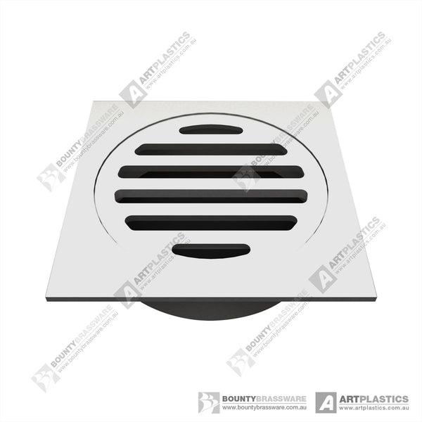 Square Grate 85 x 85 x 80 mm SSteel