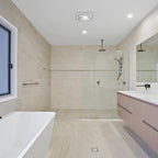 Square Tile Insert Chrome 115x115x80mm - lifestyle view