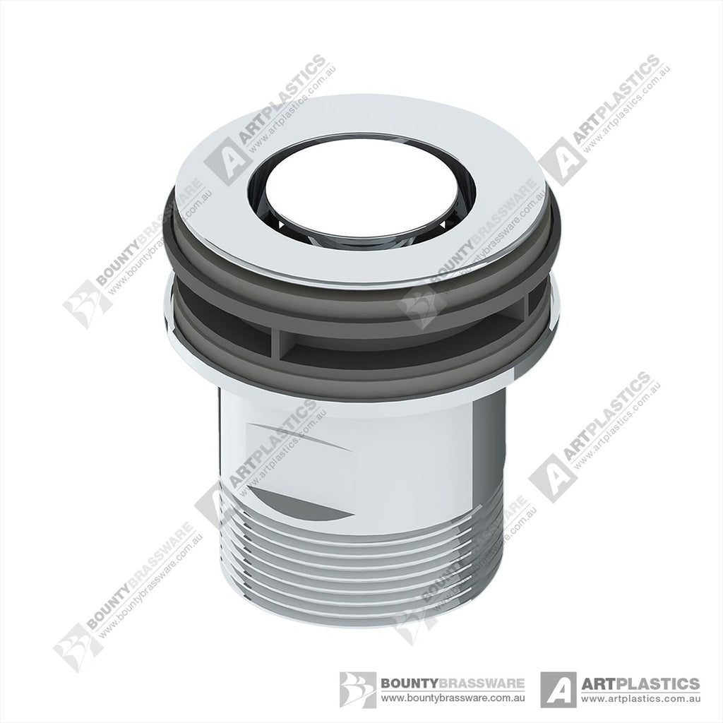 Pop Down Waste Chrome 32-40mm Overflow