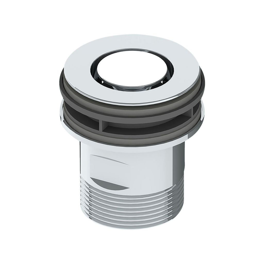 Pop Down Waste Chrome 32-40mm Overflow