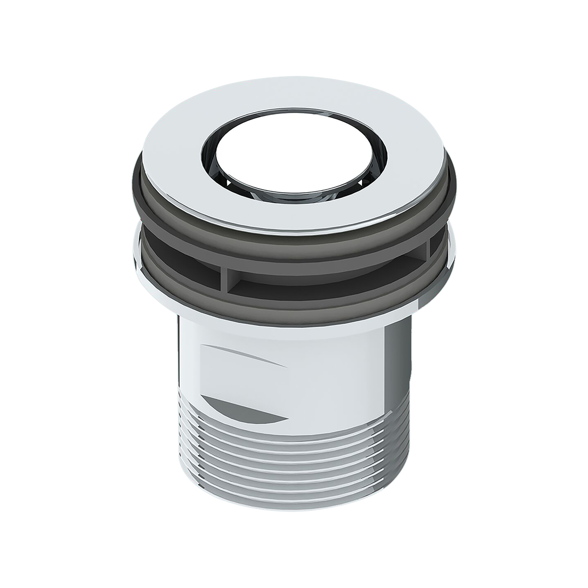 Pop Down Waste Chrome 32-40mm Overflow