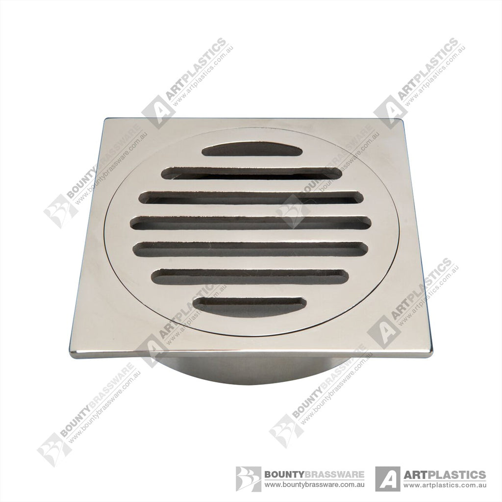 Square Grate 110 x 110 x 100 mm Steel