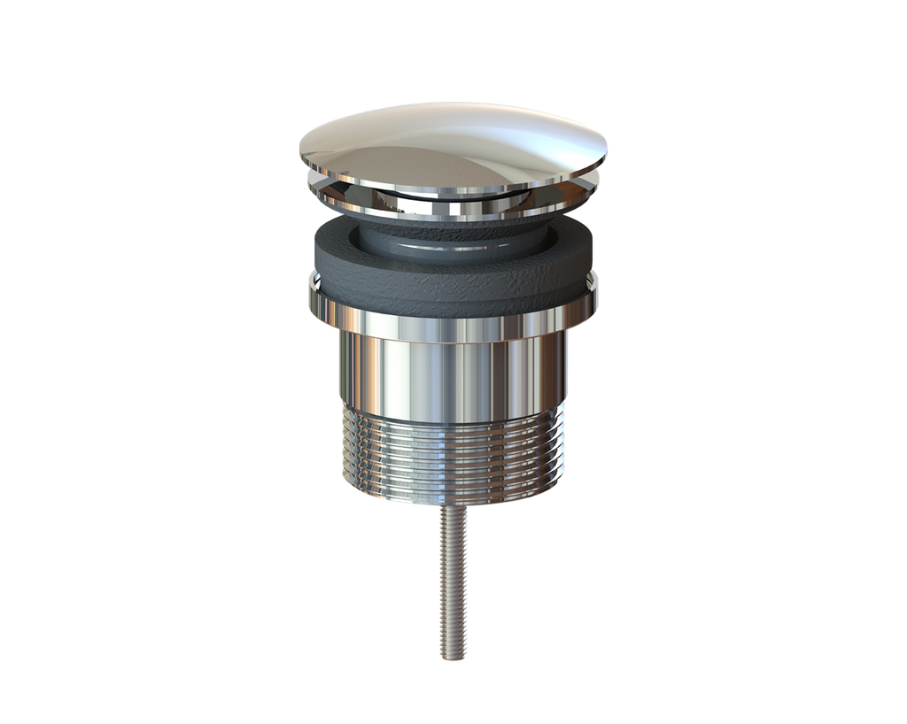 Pop Up Quatt Mushroom 32-40mm Uni Chrome