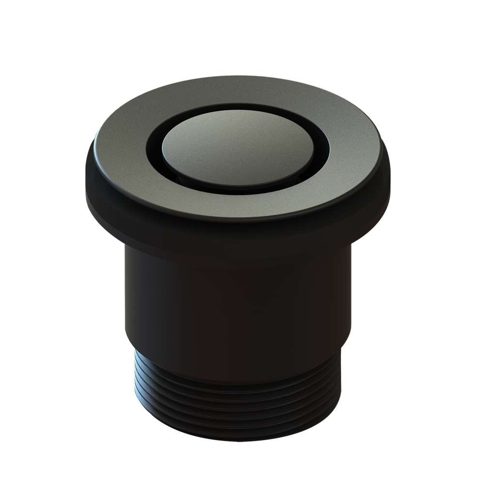 Bath Pop Down Waste Matt Black 40mm