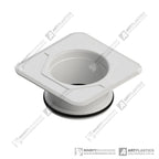 PVC Flange 145x145x100mm