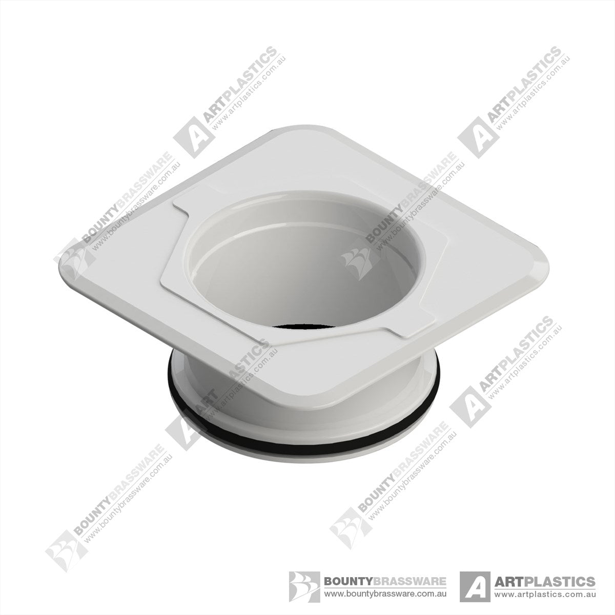PVC Flange 145x145x100mm