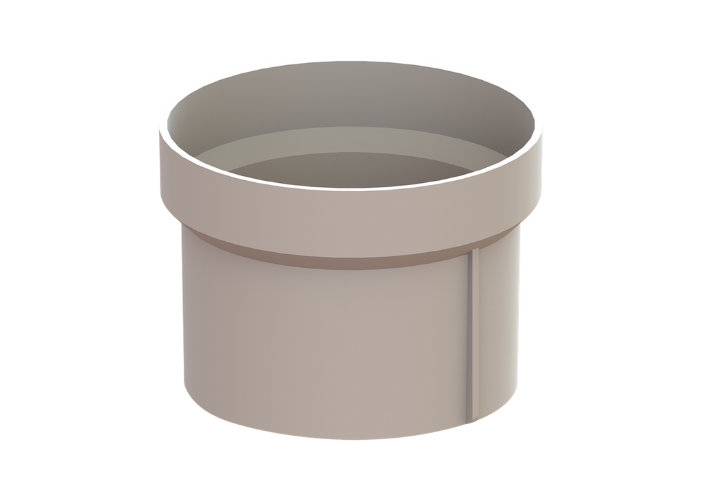 Puddle PVC Flange to Brass Waste Adaptor 100mm