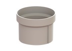 Puddle PVC Flange to Brass Waste Adaptor 100mm