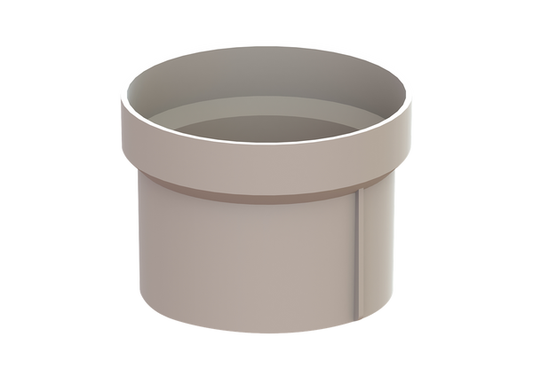 Puddle PVC Flange to Brass Waste Adaptor 100mm