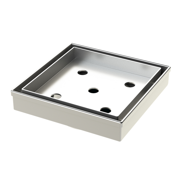 Tile Ins 110x110x80mm SSteel