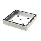 Tile Ins 110x110x80mm SSteel