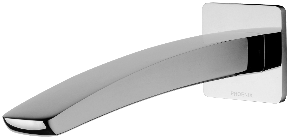 Basin Outlet Straight 180 Chrome